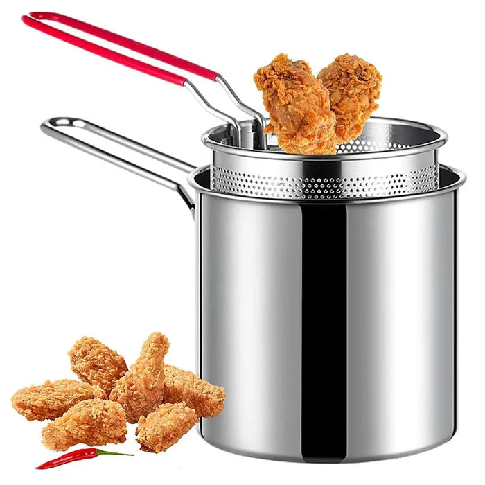 Premium Deep Frying Pot | Easy-Clean & Durable Design