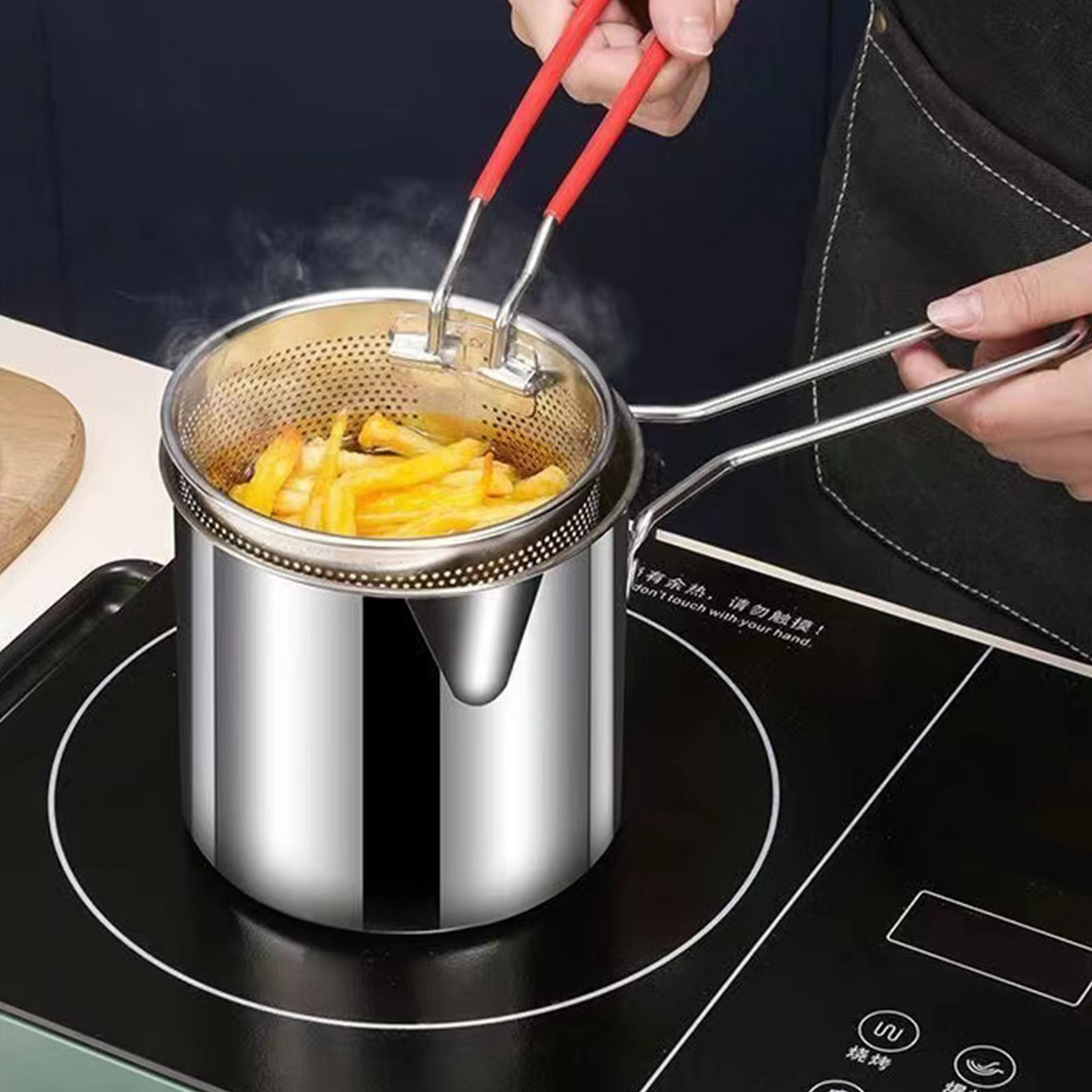 Premium Deep Frying Pot | Easy-Clean & Durable Design