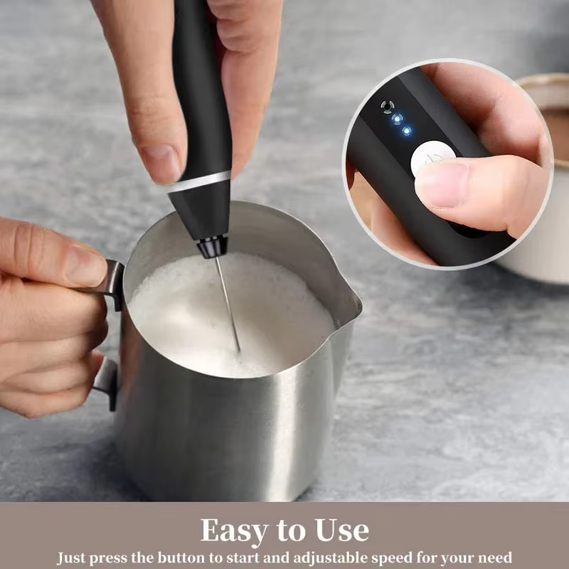 USB Rechargeable Milk Frother & Coffee Beater
