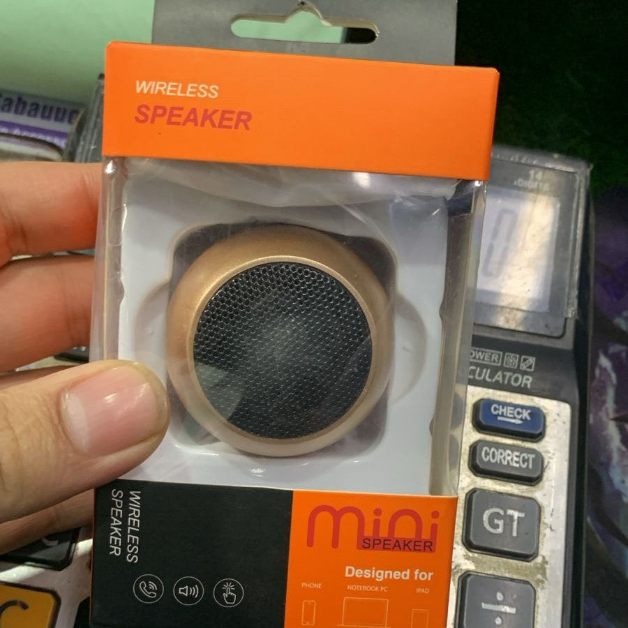M3 Mini Bluetooth Speaker | Portable Wireless Audio (Random Color)