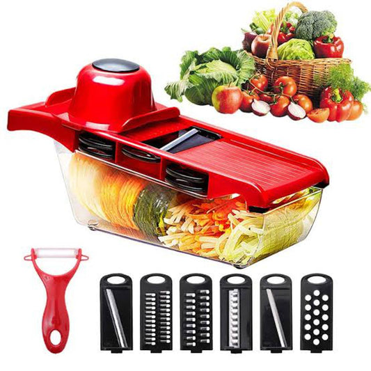 10-in-1 Multi-Function Vegetable Cutter & Mandoline Slicer