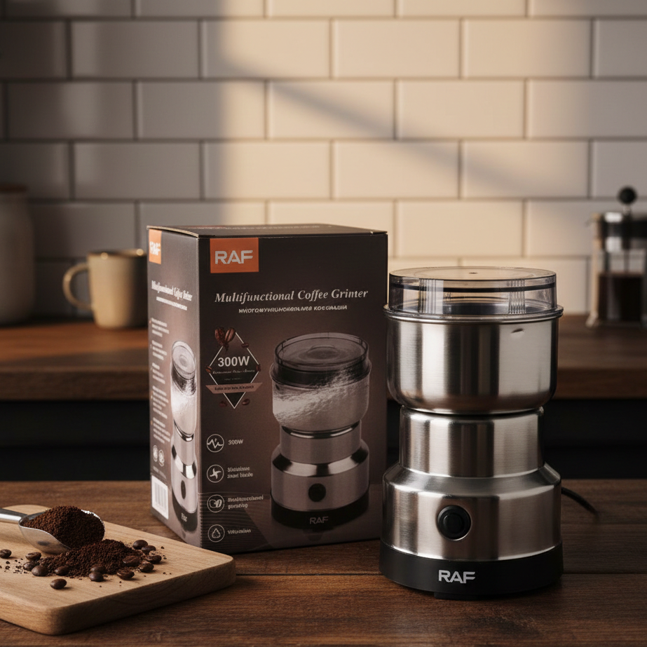 RAF R-7113 Electric Grinder | 300W Coffee, Spice & Masala Grinder