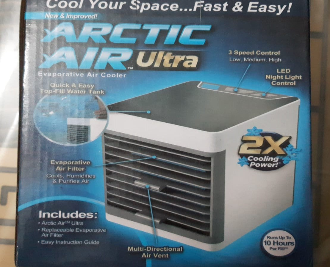 Arctic Air Ultra Portable Air Cooler | 3-Speed Hydro Chill Technology