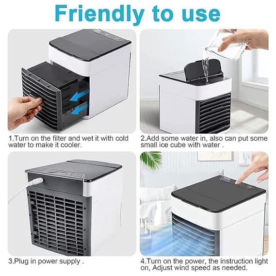 Arctic Air Ultra Portable Air Cooler | 3-Speed Hydro Chill Technology
