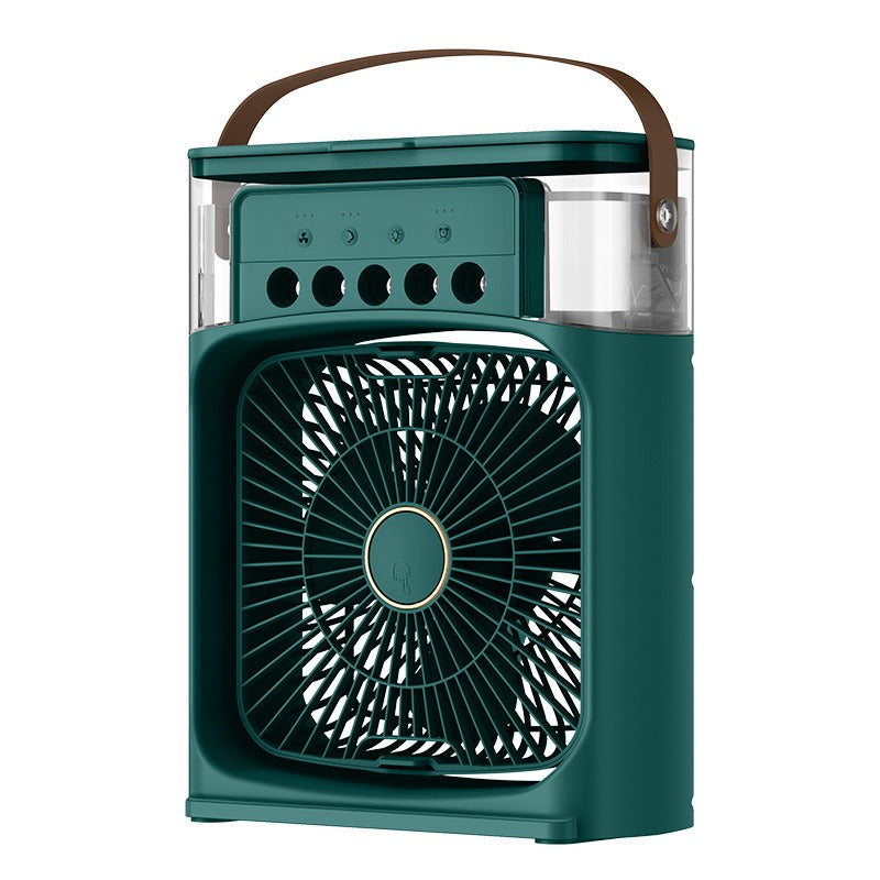 Portable Mini Air Cooler | 3-Speed Evaporative Cooling Fan (Random Color)