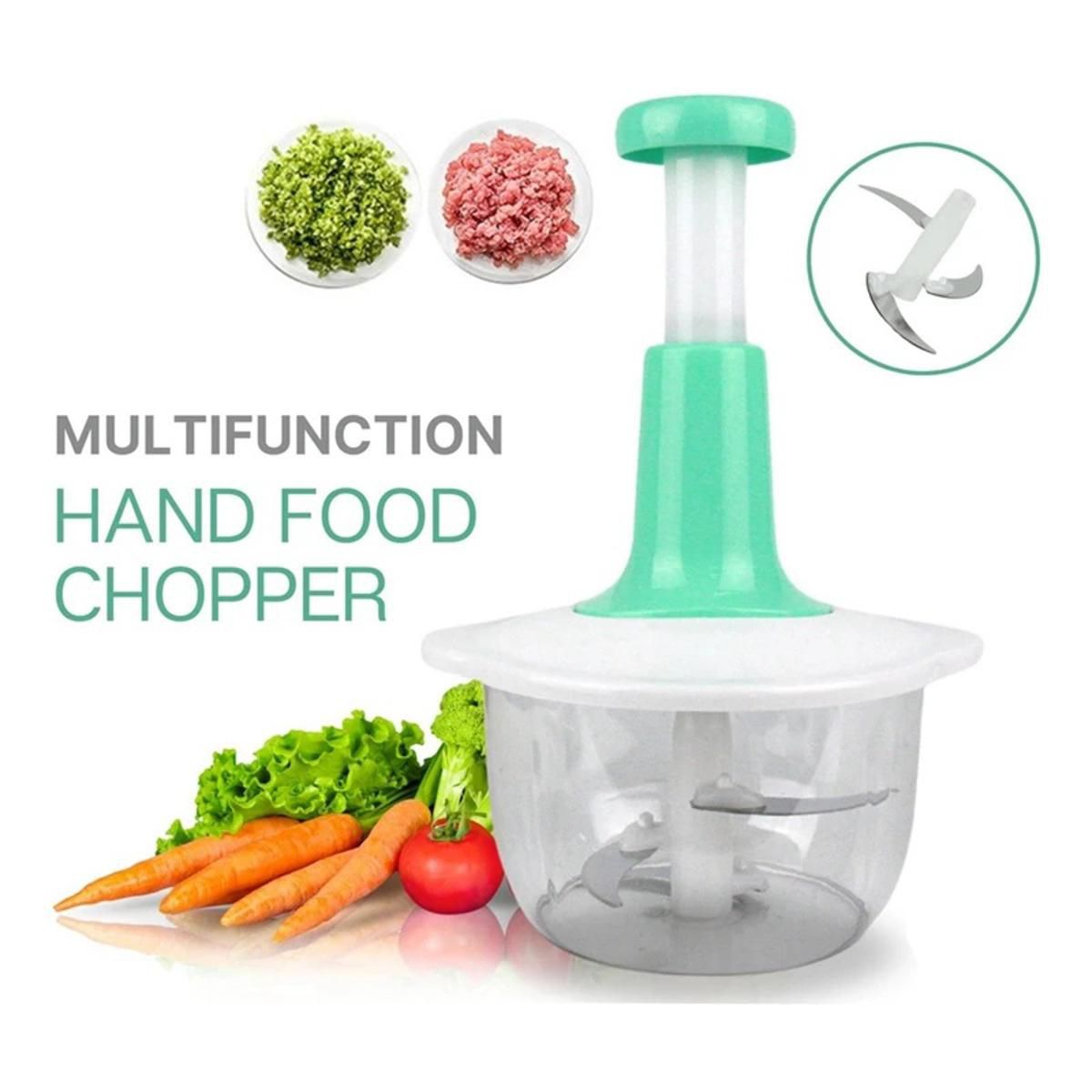 1.5L Manual Push Chopper | Multi-Purpose Food Processor
