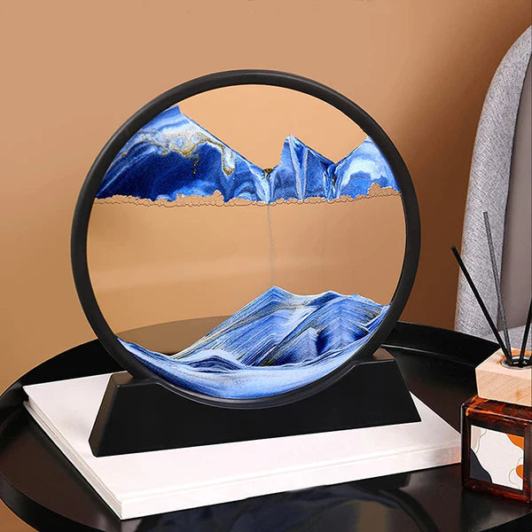 3D Dynamic Moving Sand Art Lamp
