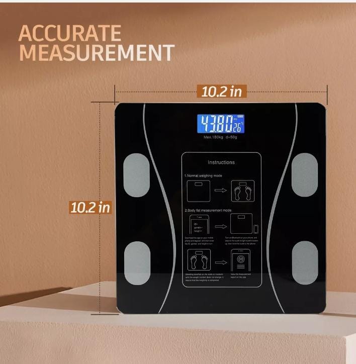 Digital Smart Body Weight & BMI Scale with Bluetooth App