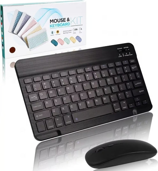 Ultra-Slim Wireless Keyboard & Mouse Combo | Rechargeable