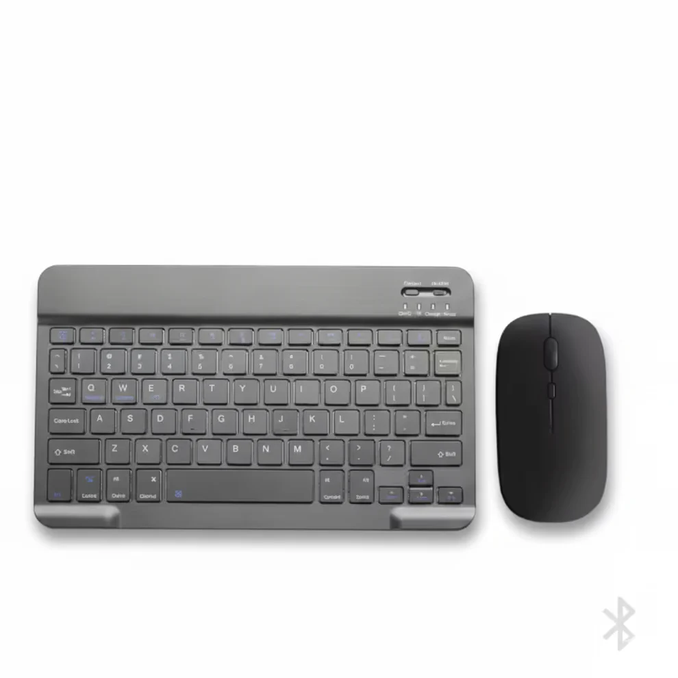 Ultra-Slim Wireless Keyboard & Mouse Combo | Rechargeable